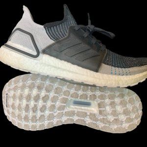ADIDAS ULTRABOOST 19 'GREY CYAN'- MEN'S